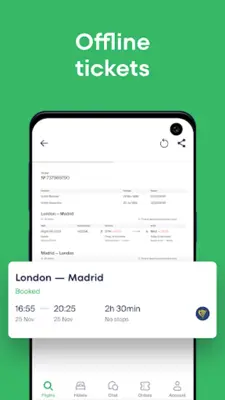 Kupi.com - cheap flights android App screenshot 1